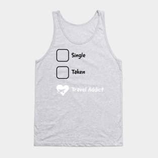 Travel Addict Tank Top